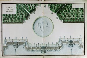 Diseño para la Pieza de Neptuno en Versalles